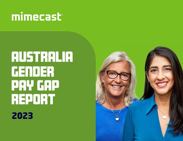2023 AUS Gender Pay Gap Report - Page 1