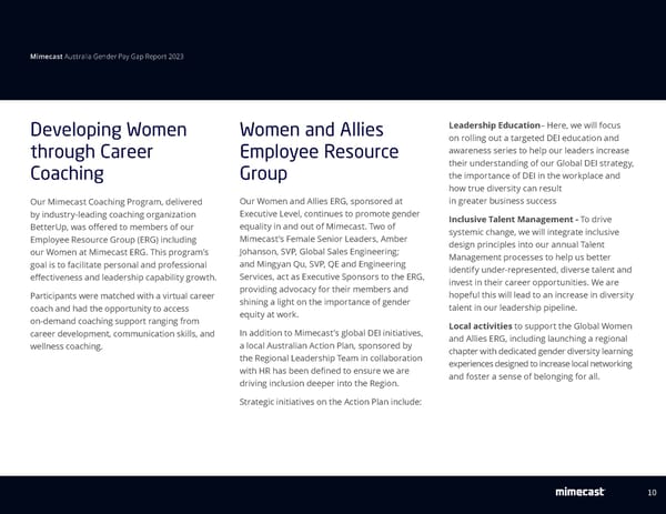 2023 AUS Gender Pay Gap Report - Page 10